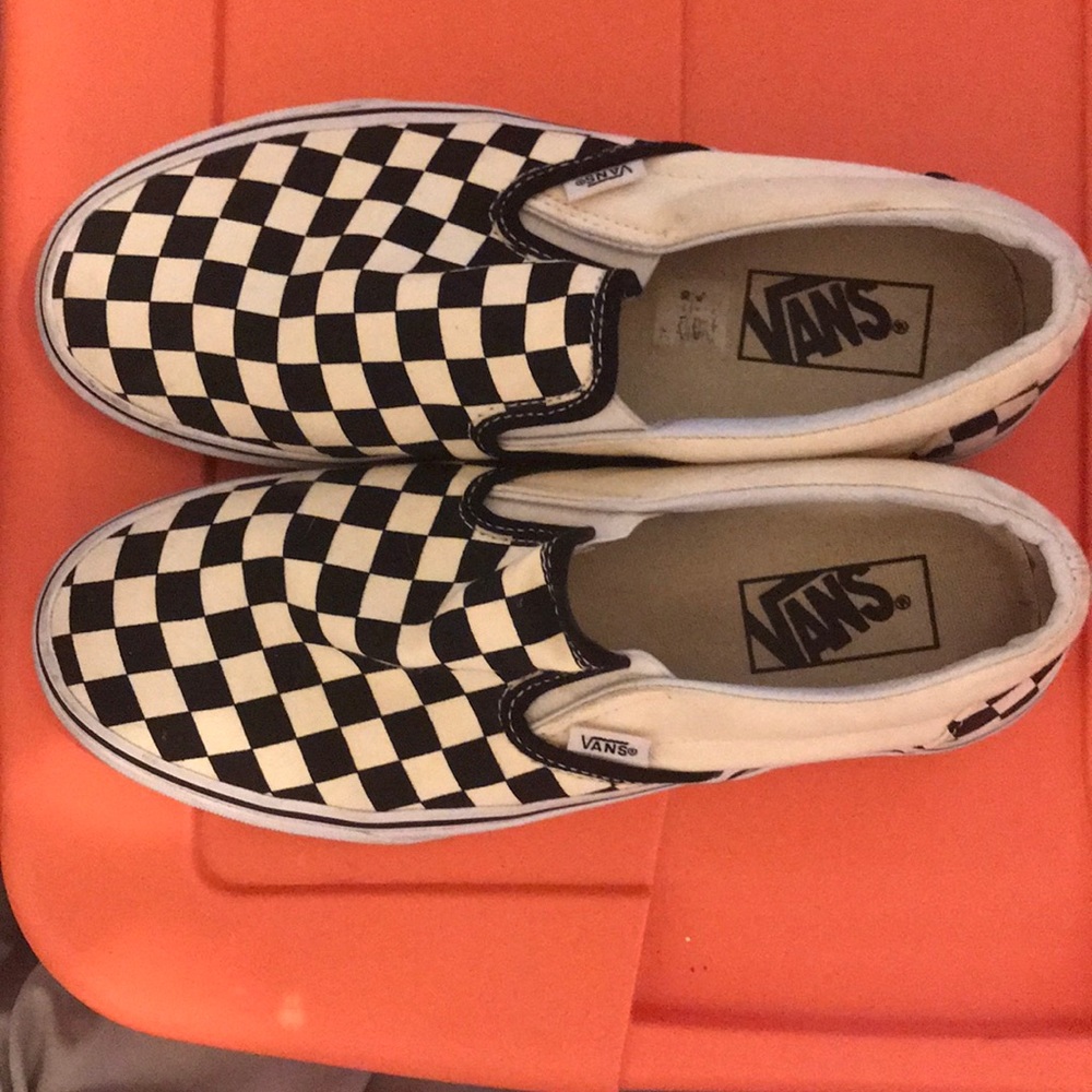 Checkered Vans